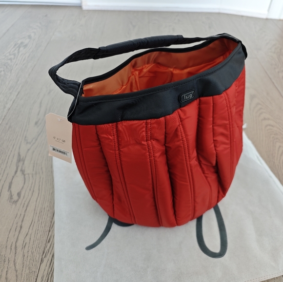 Brand New Lug Tote Bag Orange - Picture 2 of 5